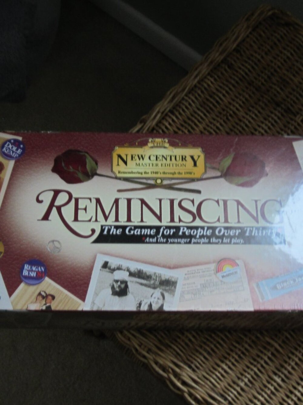 NIB/Reminiscing Board Game ~ BRAND NEW, SEALED (People OVER 30) LOL!
